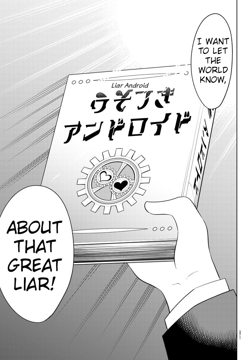 Usotsuki Android Chapter 40 page 9 - Chapter 40: Running Towards Dreams [END]