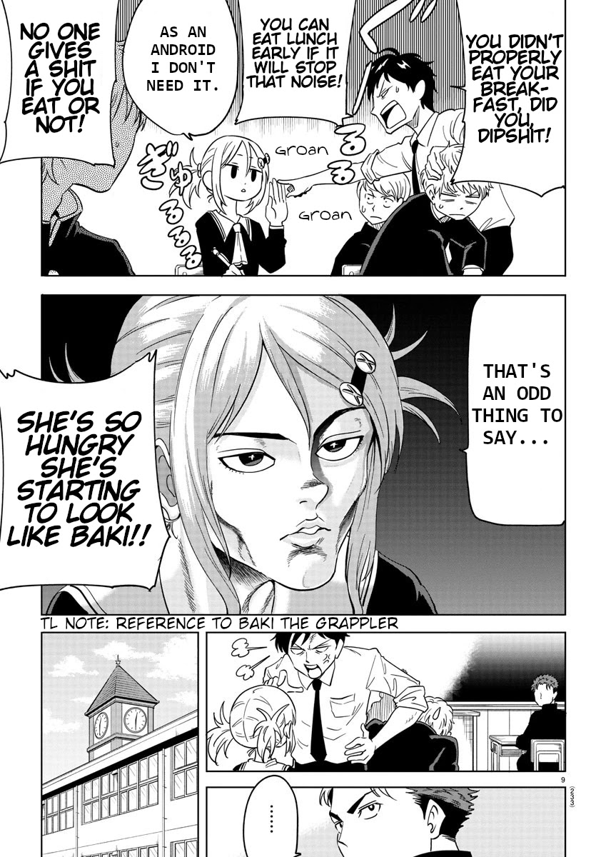 Usotsuki Android Chapter 5 page 10 - Chapter 5: Gluttonous Robot