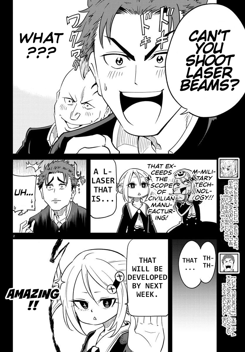 Usotsuki Android Chapter 7 page 2 - Chapter 7: Shooting Laser Beams