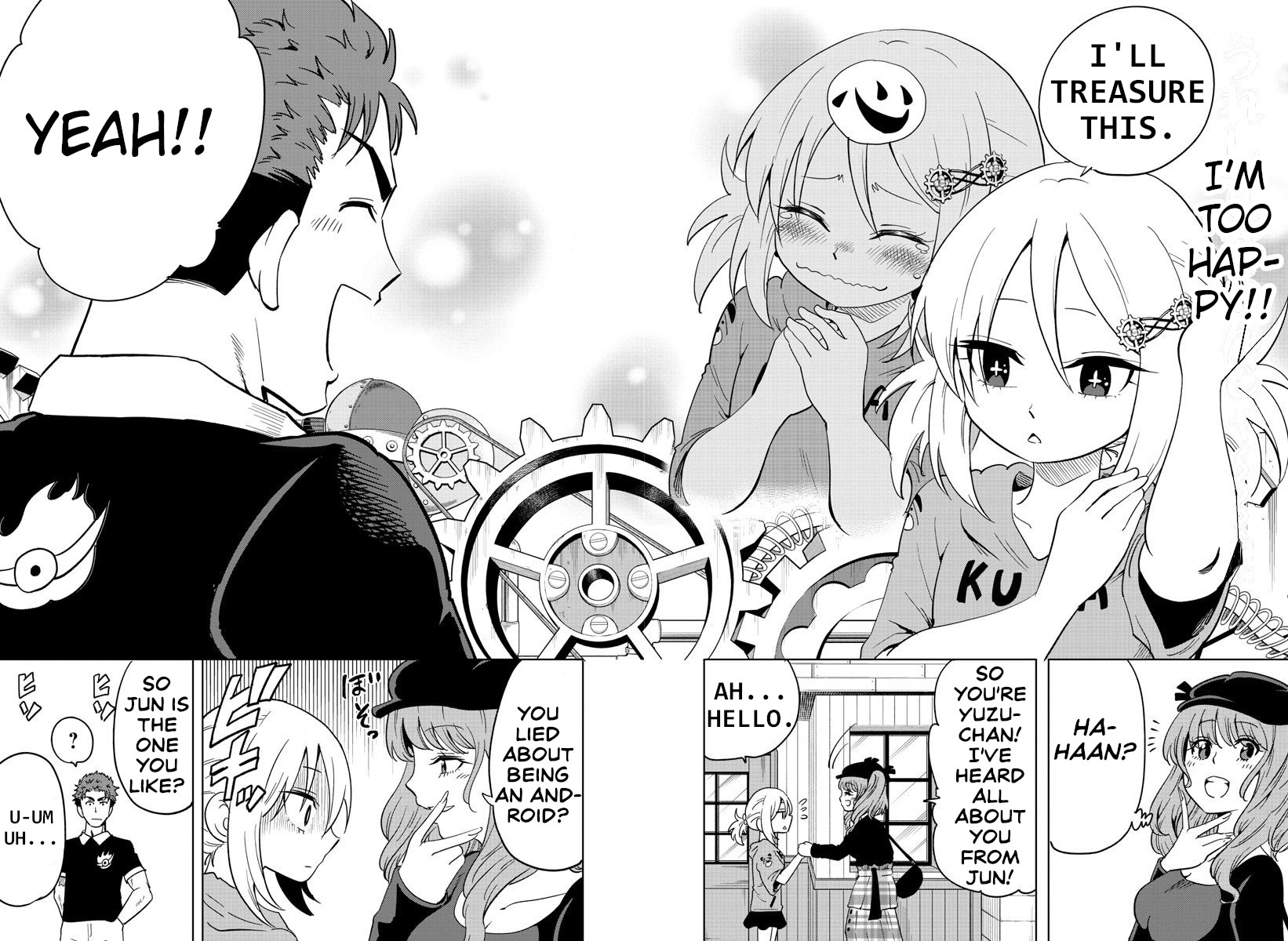 Usotsuki Android Chapter 9 page 14 - Chapter 9: Mission Start