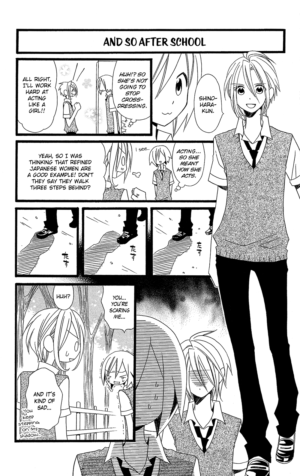 Usotsuki Lily Chapter 102.7 page 9 - Chapter 102.07: Boy's Lily 6