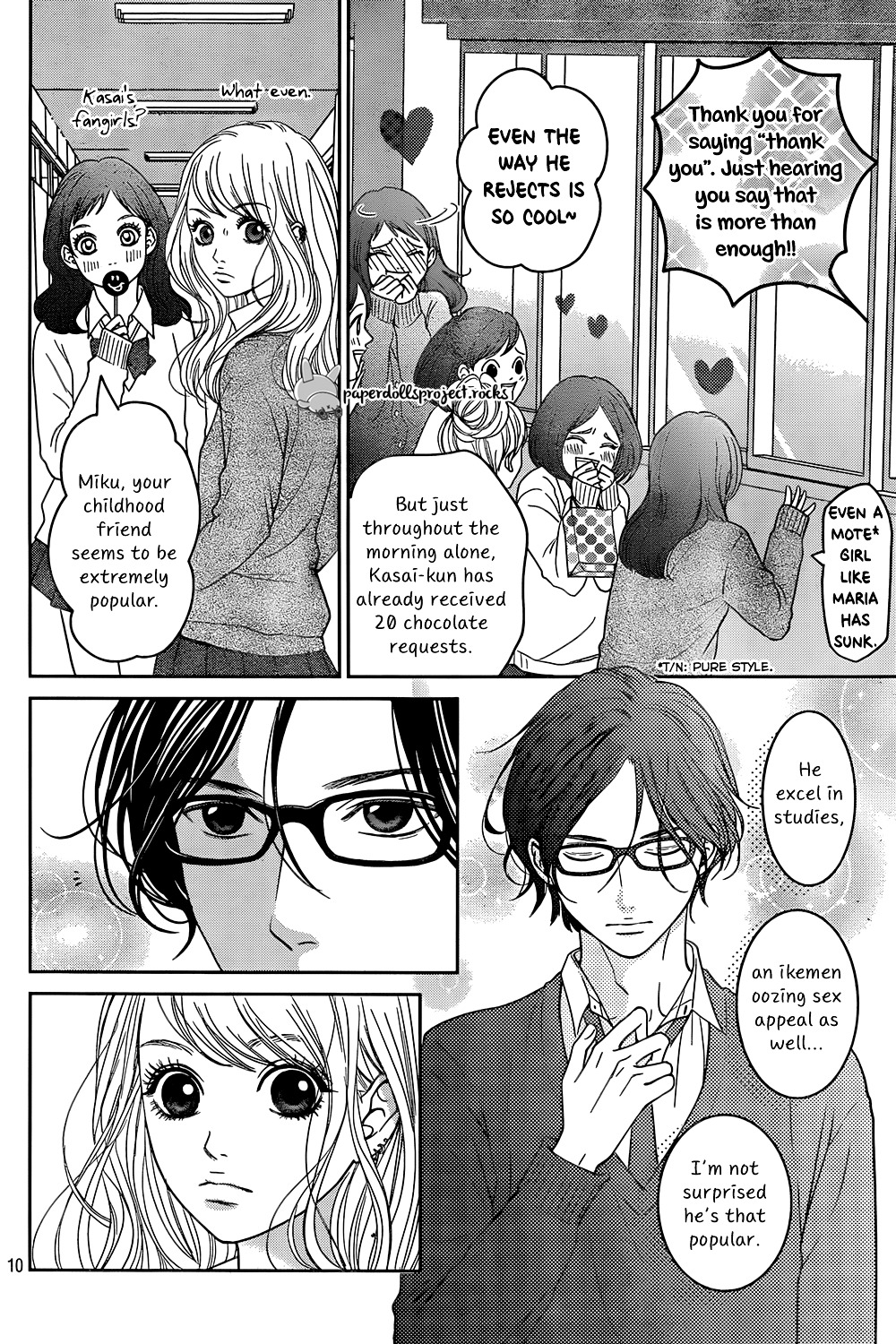 Usotsuki na Pierce Chapter 0 page 12 - Chapter 0 : [One Shot]
