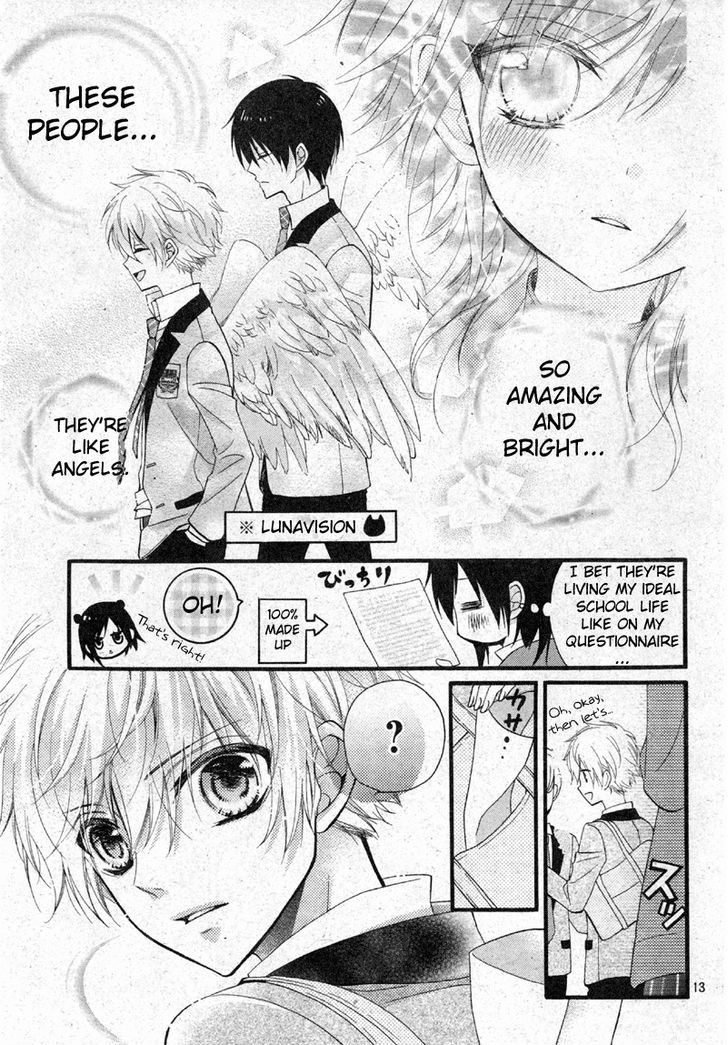 Usotsuki Ouji to Nisemono Kanojo Chapter 1 page 11 - Chapter 1 : The Black Cat Meets The Angels Who Will Change Her World