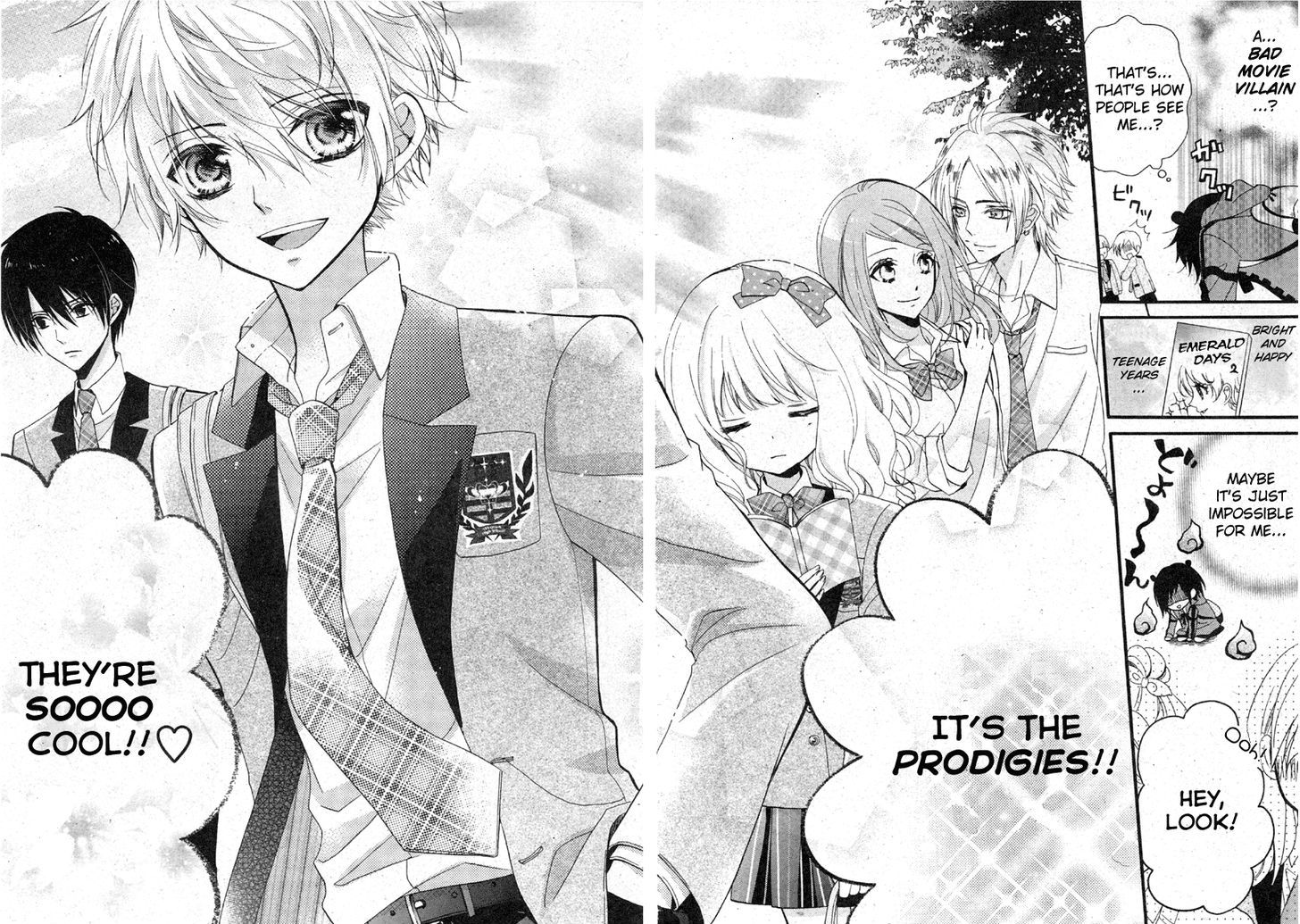 Usotsuki Ouji to Nisemono Kanojo Chapter 1 page 7 - Chapter 1 : The Black Cat Meets The Angels Who Will Change Her World