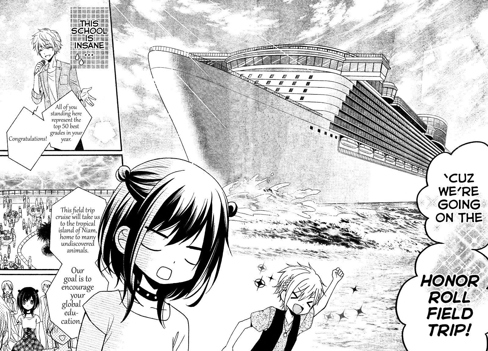 Usotsuki Ouji to Nisemono Kanojo Chapter 16 page 10 - Chapter 16 : The Black Cat Thinks Of The Angel As She Falls To Earth