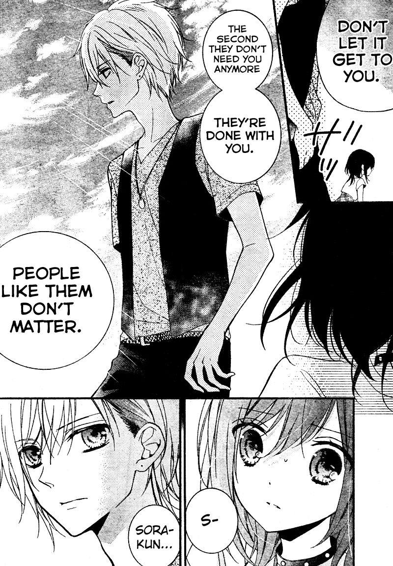 Usotsuki Ouji to Nisemono Kanojo Chapter 16 page 25 - Chapter 16 : The Black Cat Thinks Of The Angel As She Falls To Earth