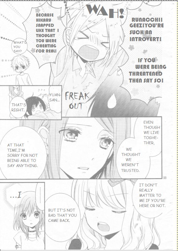 Usotsuki Ouji to Nisemono Kanojo Chapter 17 page 35 - Chapter 17 : The Black Cat And The Angel Spend The Night Alone