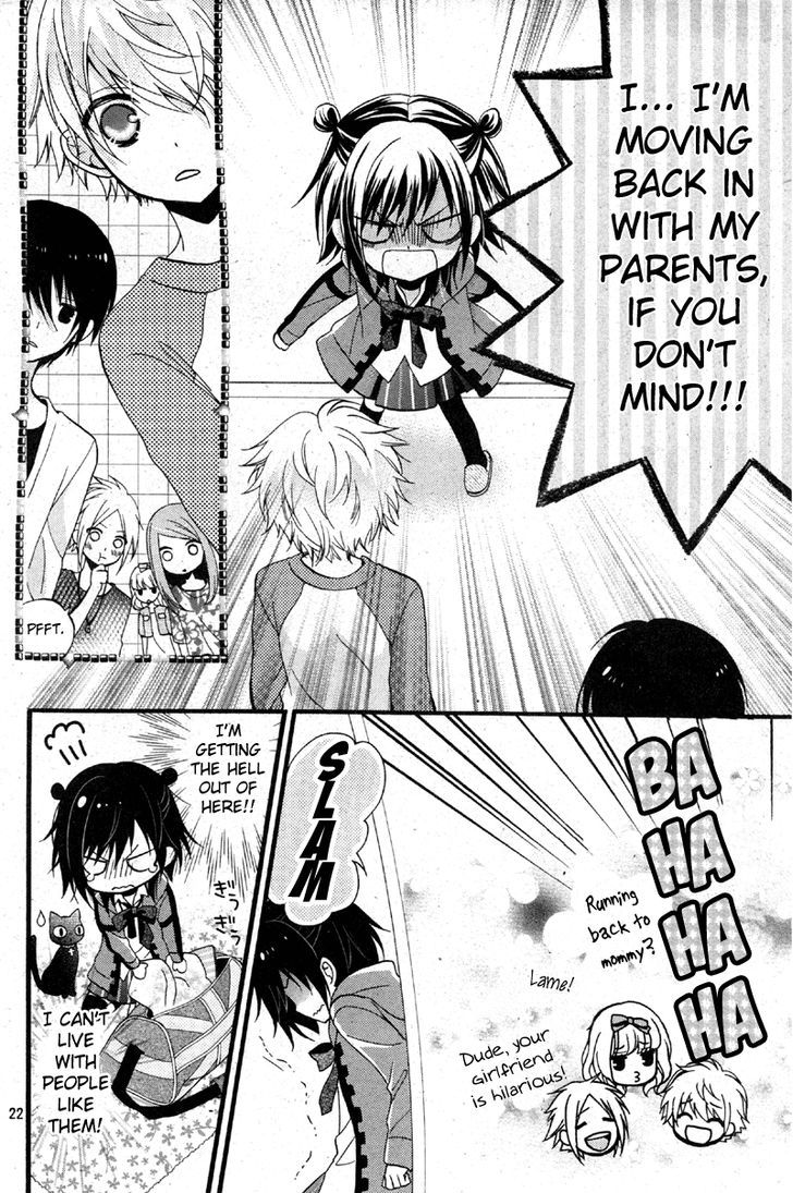 Usotsuki Ouji to Nisemono Kanojo Chapter 2 page 22 - Chapter 2 : Things Change When The Black Cat Learns The Angels' Secret
