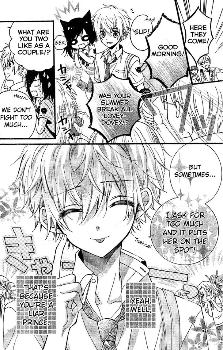 Usotsuki Ouji to Nisemono Kanojo Chapter 7 page 8 - Chapter 7 : The Angel's Kindness Leads To The Black Cat's Slip-Up
