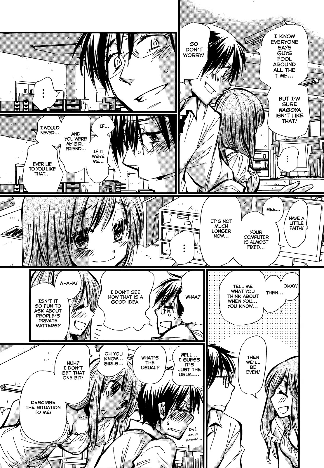 Usotsuki Paradox Chapter 0 page 13 - Chapter 0: Overtime Pay