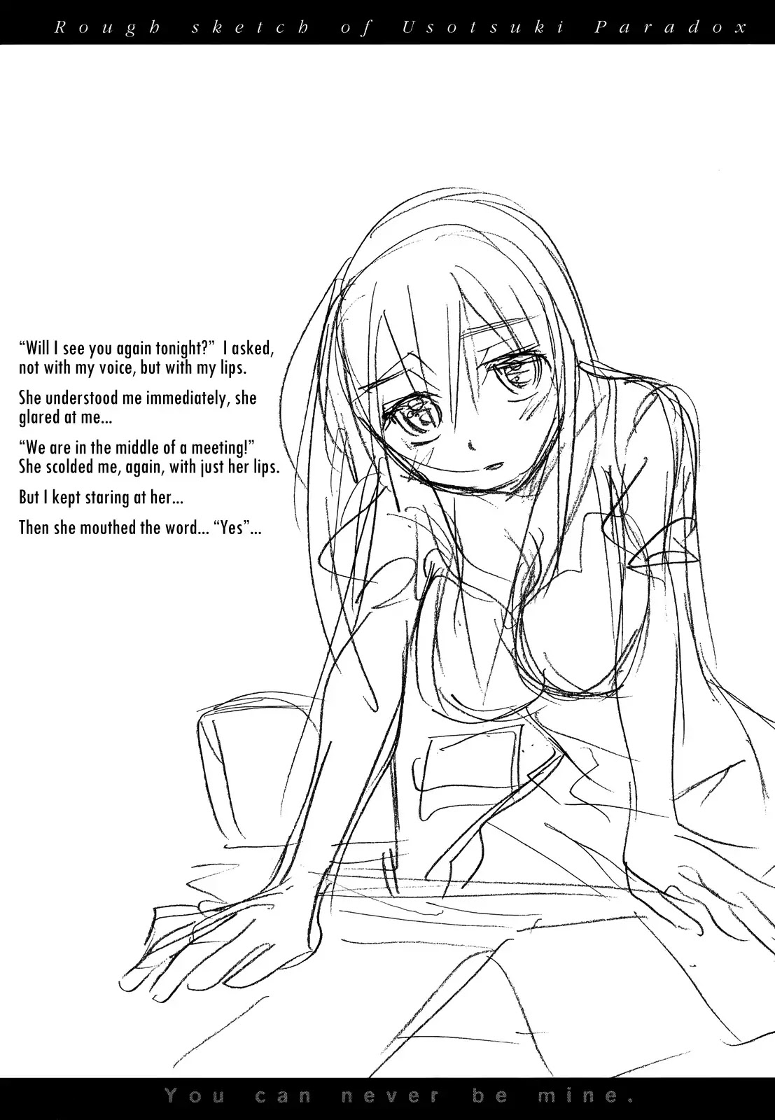 Usotsuki Paradox Chapter 12 page 22 - Chapter 12 : What is Love, What is Courage, What is Resolution