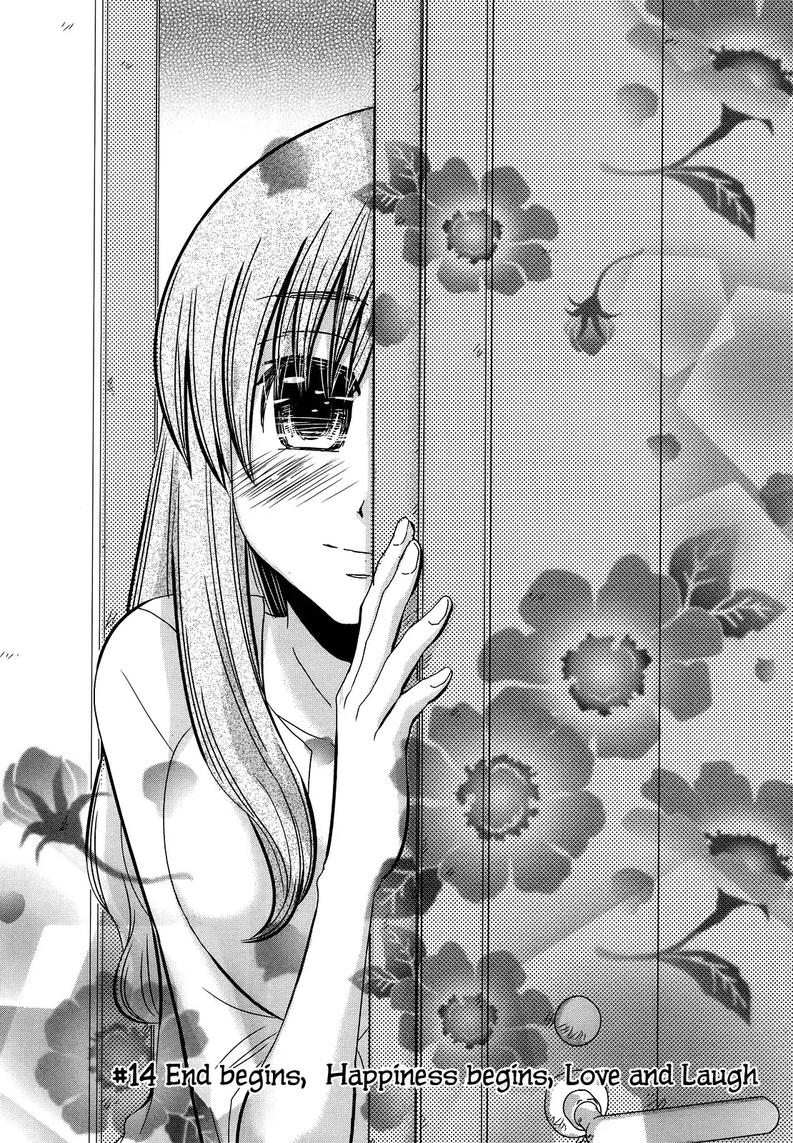 Usotsuki Paradox Chapter 14 page 1 - Chapter 14 : End begins, Happiness begins, Love and Laugh
