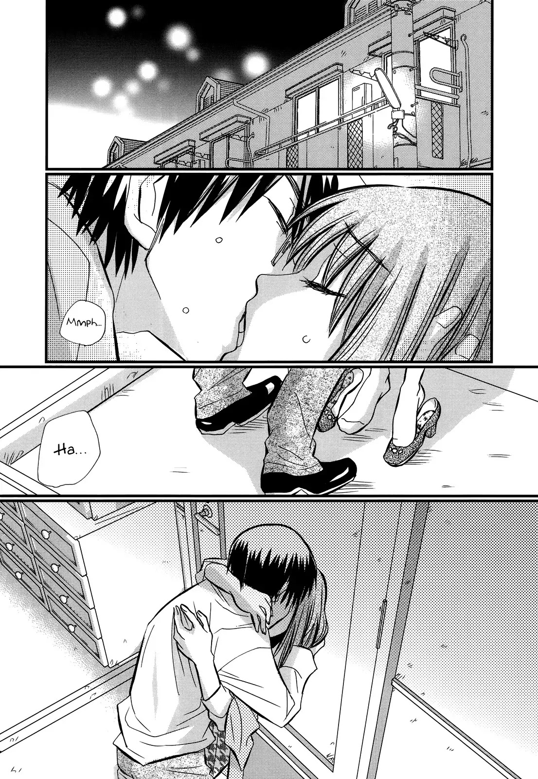 Usotsuki Paradox Chapter 14 page 2 - Chapter 14 : End begins, Happiness begins, Love and Laugh