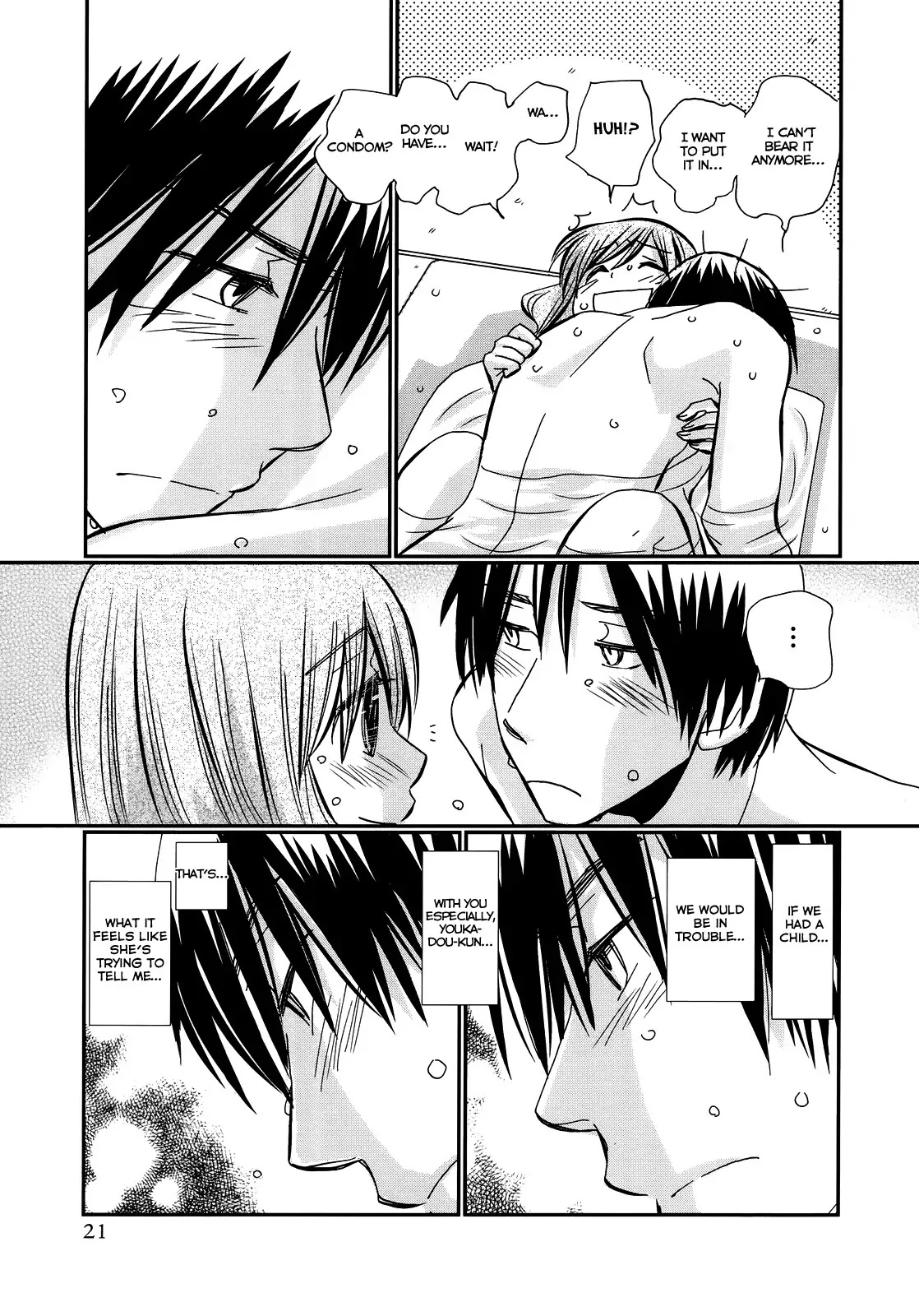 Usotsuki Paradox Chapter 15 page 21 - Chapter 15 : Smile from love, Smile from being loved, Even stronger feelings