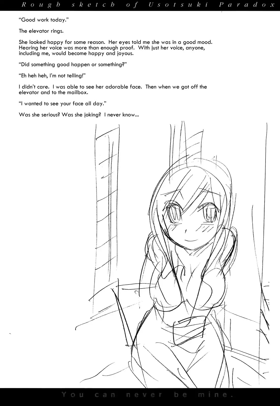 Usotsuki Paradox Chapter 16 page 21 - Chapter 16 : Even Stronger Feelings, Even Stronger Wishes, and then The End