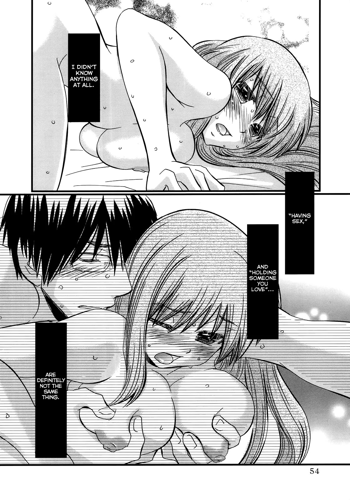 Usotsuki Paradox Chapter 17 page 9 - Chapter 17: Before the End, the Teeniest Tiniest Amount, Overwhelming Happiness