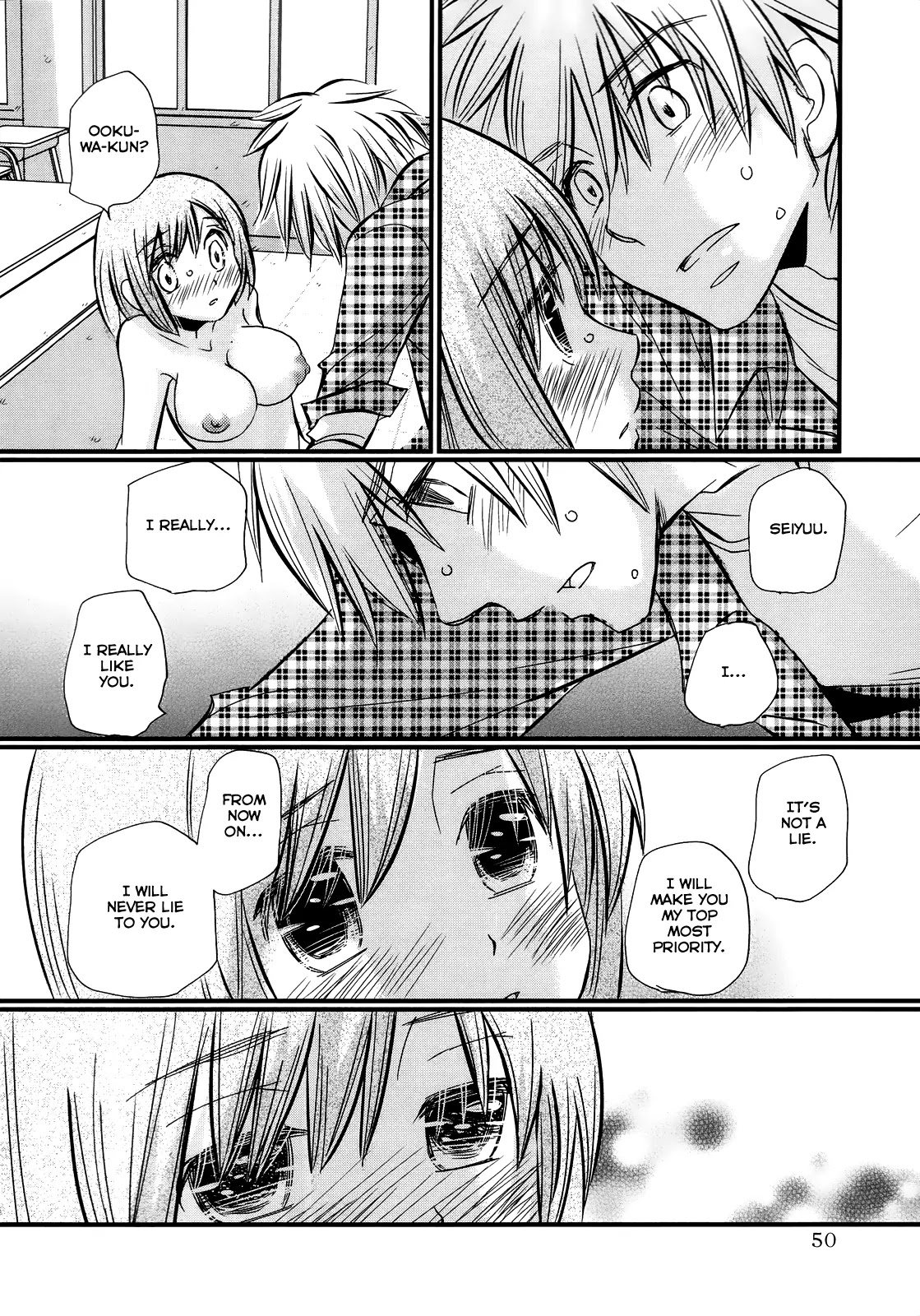 Usotsuki Paradox Chapter 23 page 20 - Chapter 23: Kiss Me, Strip Me, But I Still Hate You