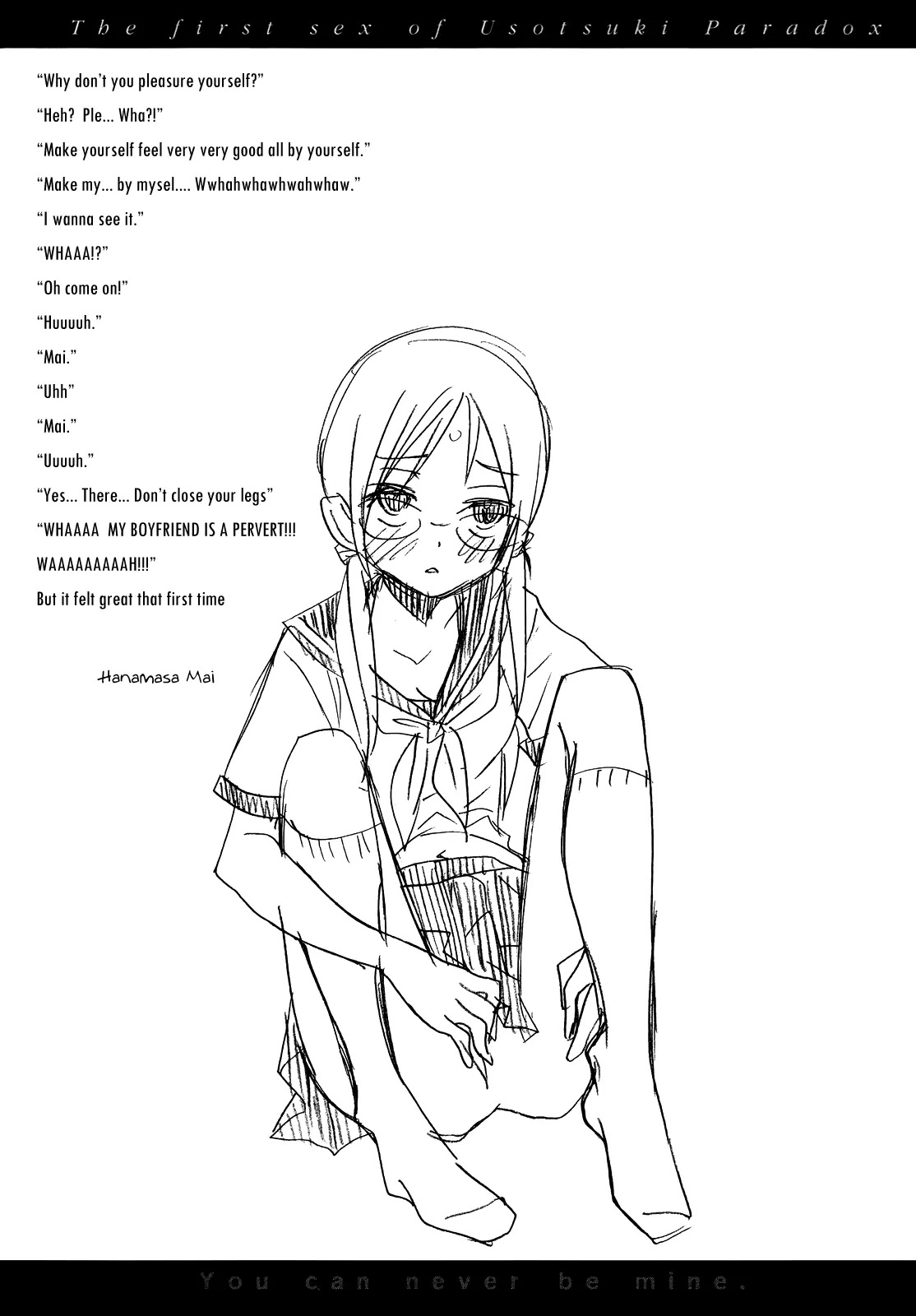 Usotsuki Paradox Chapter 23 page 24 - Chapter 23: Kiss Me, Strip Me, But I Still Hate You