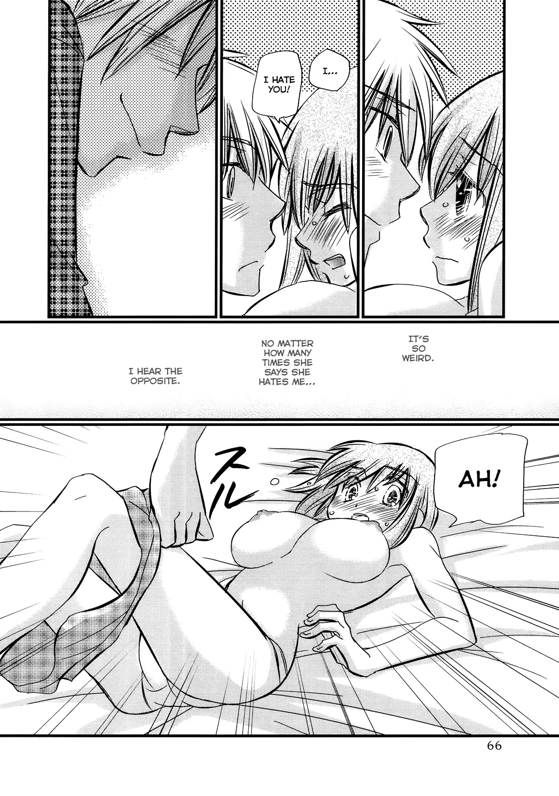 Usotsuki Paradox Chapter 24 page 13 - Chapter 24: Although I was Scared, And Because I Liked it, I'm Happy!