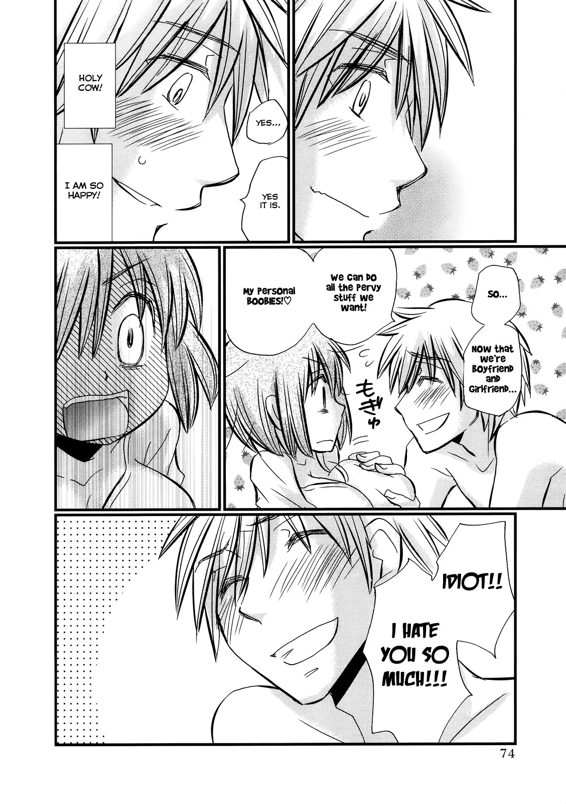 Usotsuki Paradox Chapter 24 page 21 - Chapter 24: Although I was Scared, And Because I Liked it, I'm Happy!