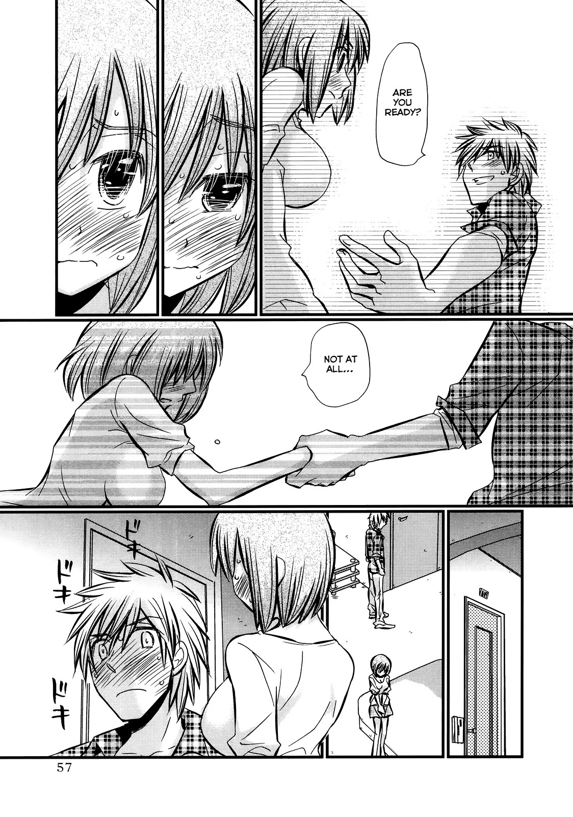 Usotsuki Paradox Chapter 24 page 4 - Chapter 24: Although I was Scared, And Because I Liked it, I'm Happy!
