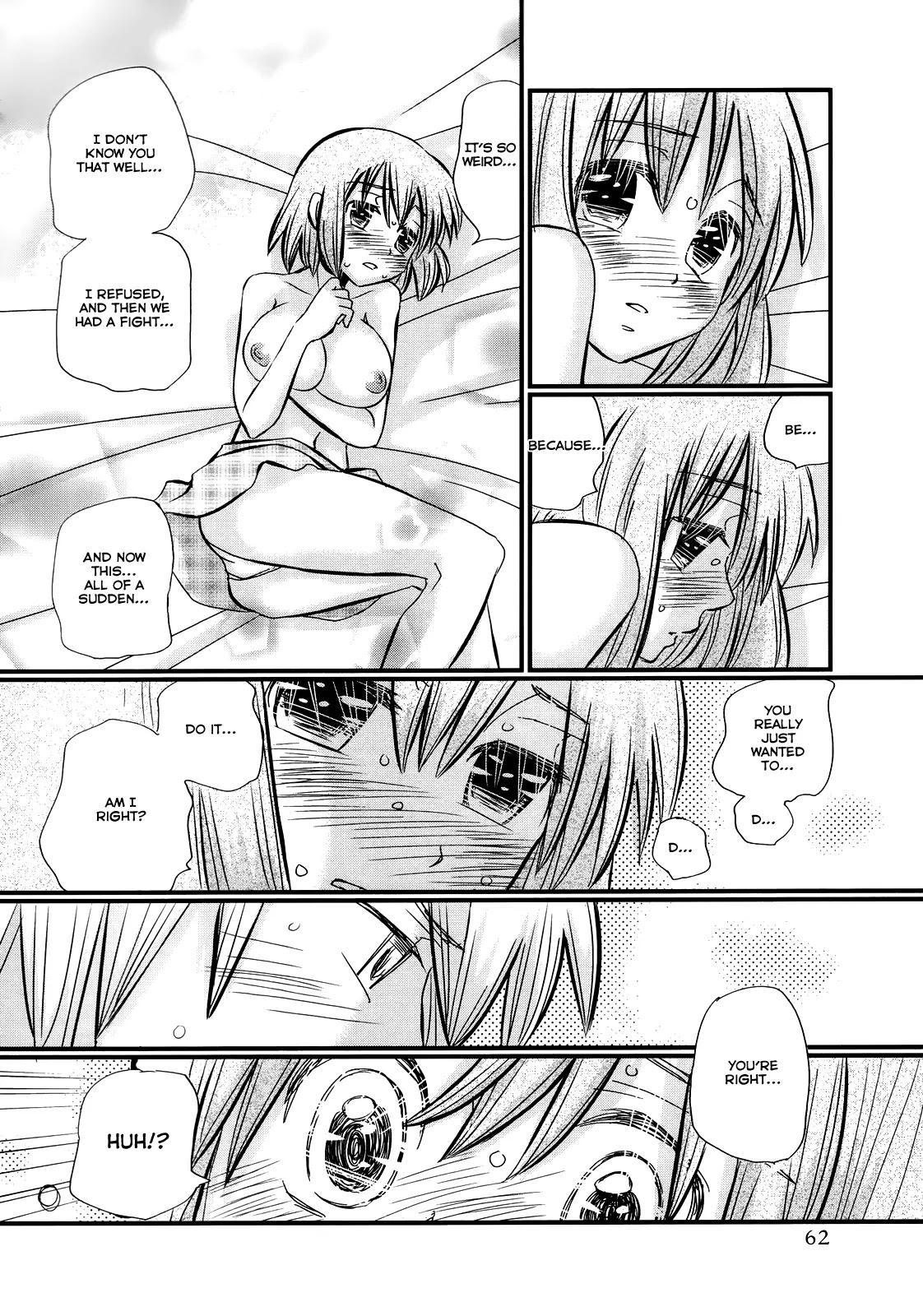 Usotsuki Paradox Chapter 24 page 9 - Chapter 24: Although I was Scared, And Because I Liked it, I'm Happy!