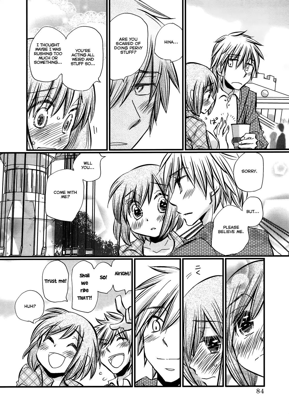 Usotsuki Paradox Chapter 25 page 10 - Chapter 25: Awkwardness, Looking Around Restlessly, Heart Beating