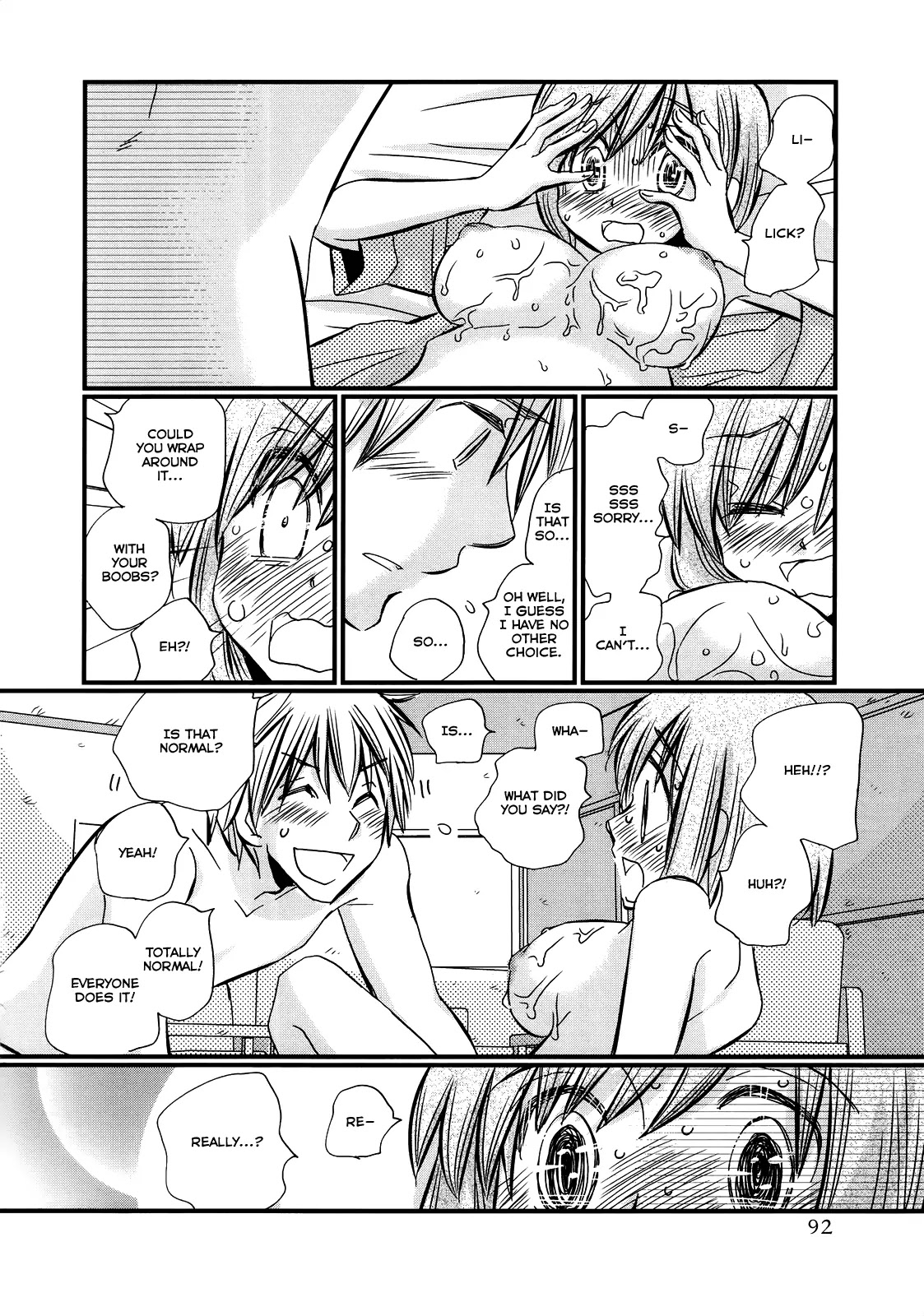Usotsuki Paradox Chapter 25 page 18 - Chapter 25: Awkwardness, Looking Around Restlessly, Heart Beating