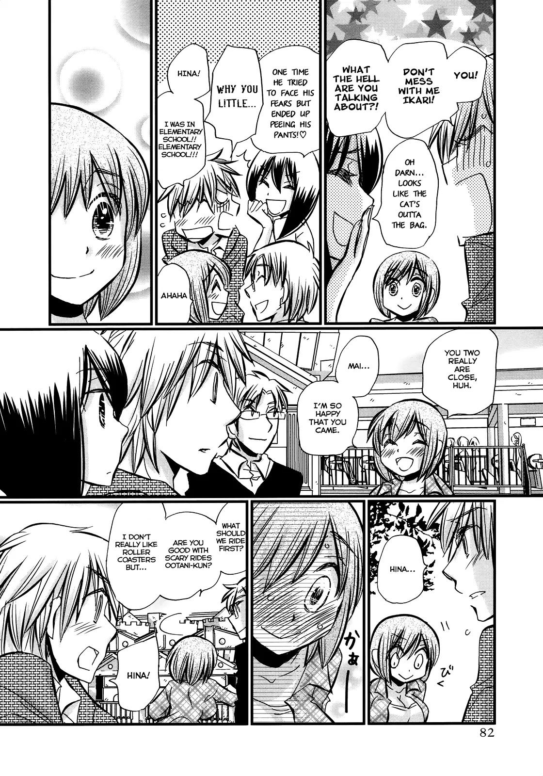 Usotsuki Paradox Chapter 25 page 8 - Chapter 25: Awkwardness, Looking Around Restlessly, Heart Beating