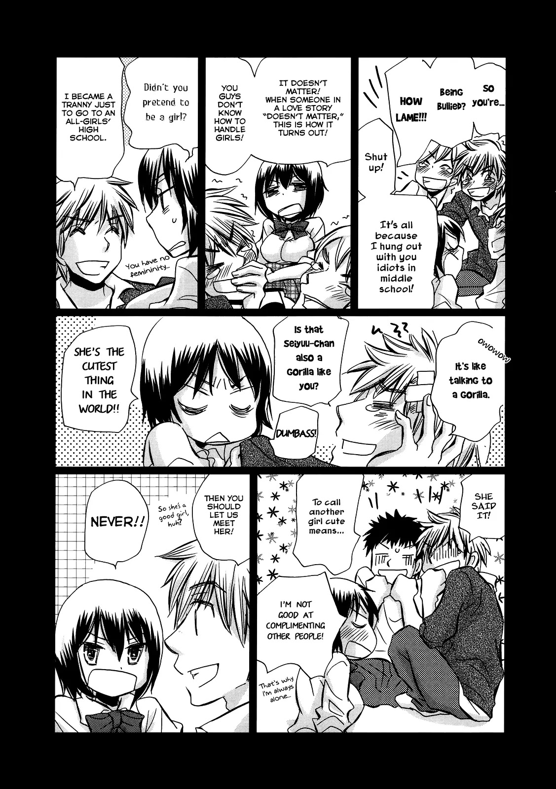 Usotsuki Paradox Chapter 29 page 4 - Chapter 29: Ookuwa, Seiyuu, and the Close Female Friend