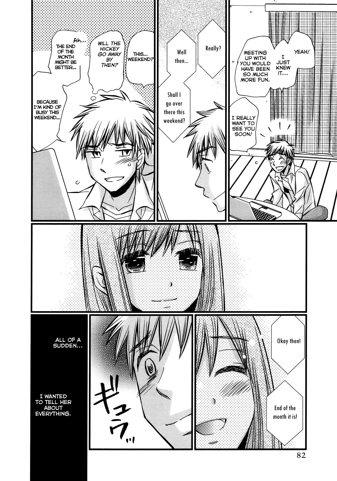 Usotsuki Paradox Chapter 32 page 9 - Chapter 32: Even Though He Doesn't Touch You, Just as a "Lover's" Duty, Tie Up Your Companion