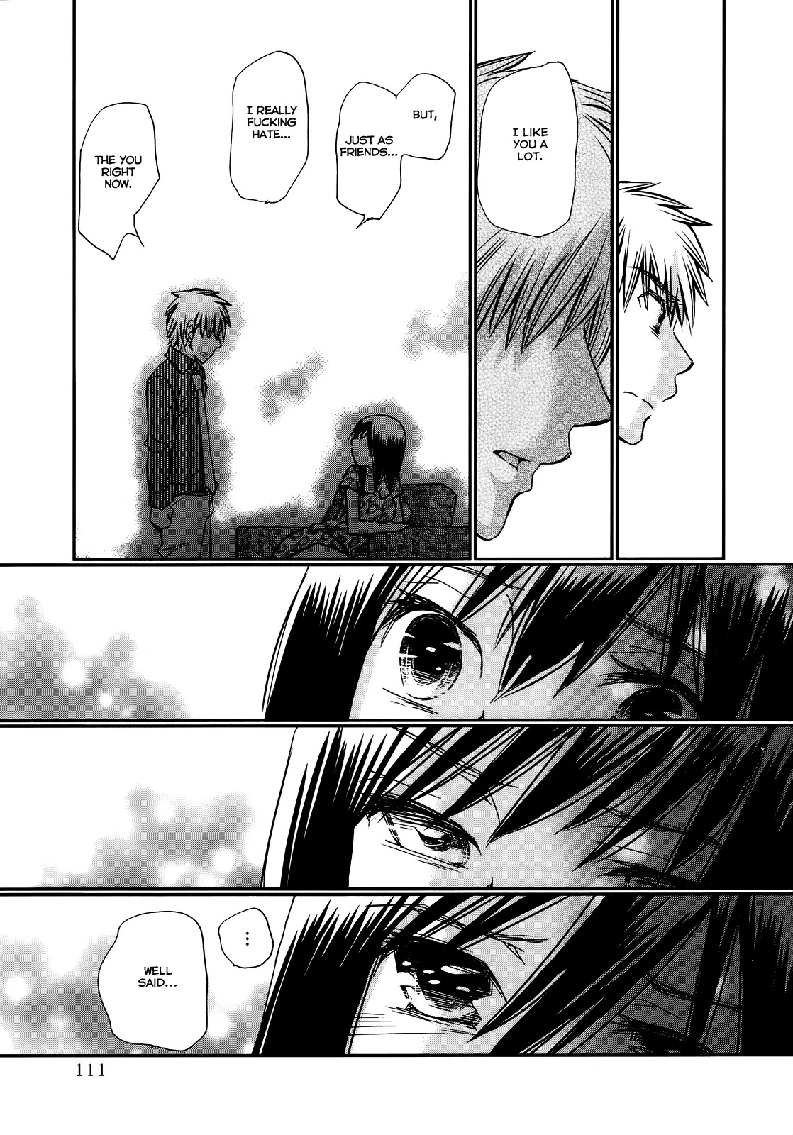 Usotsuki Paradox Chapter 33 page 16 - Chapter 33: Sense of Discomfort, Sense of Distance, Sense of Despair