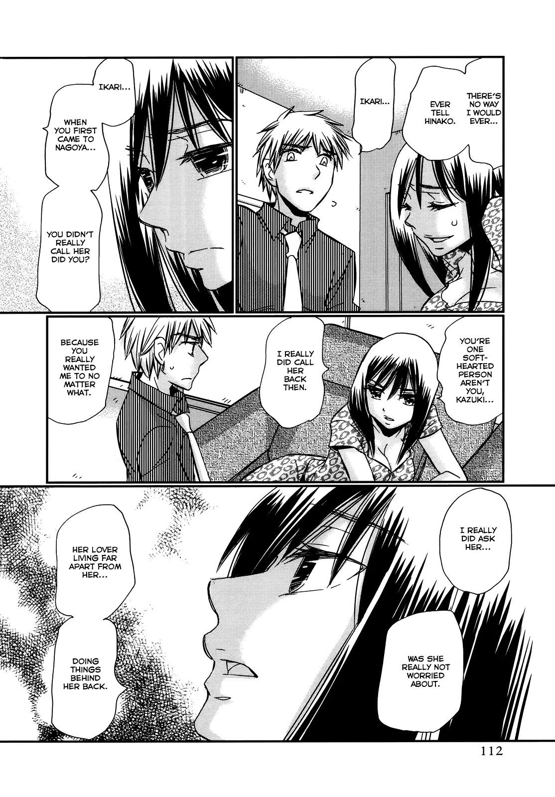 Usotsuki Paradox Chapter 33 page 17 - Chapter 33: Sense of Discomfort, Sense of Distance, Sense of Despair