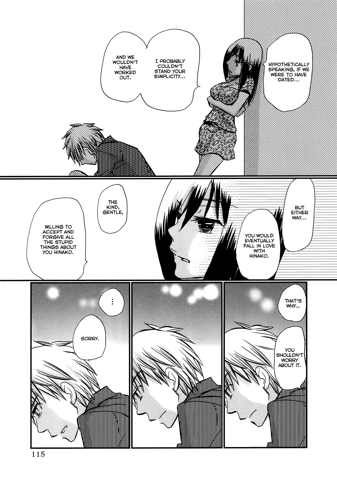 Usotsuki Paradox Chapter 33 page 20 - Chapter 33: Sense of Discomfort, Sense of Distance, Sense of Despair