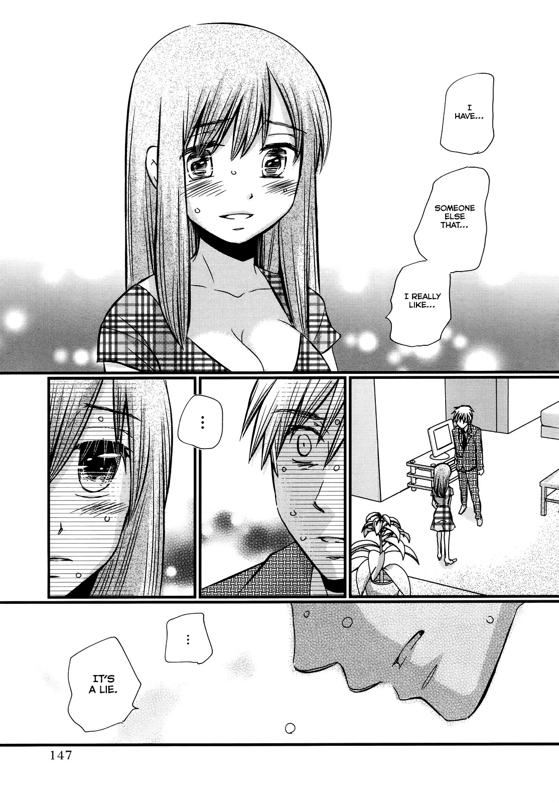Usotsuki Paradox Chapter 35 page 8 - Chapter 35: Fixable things (Things You WANT to Fix), Unfixable Things (Things You DON'T Want to Fix), Things You Can't Get Rid Of