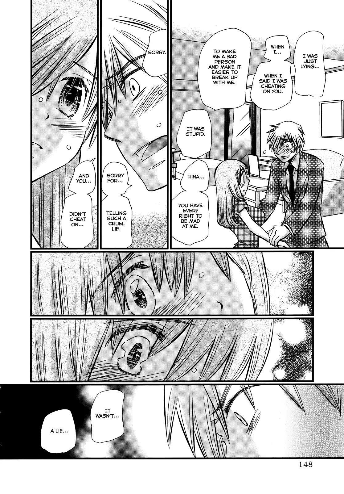 Usotsuki Paradox Chapter 35 page 9 - Chapter 35: Fixable things (Things You WANT to Fix), Unfixable Things (Things You DON'T Want to Fix), Things You Can't Get Rid Of