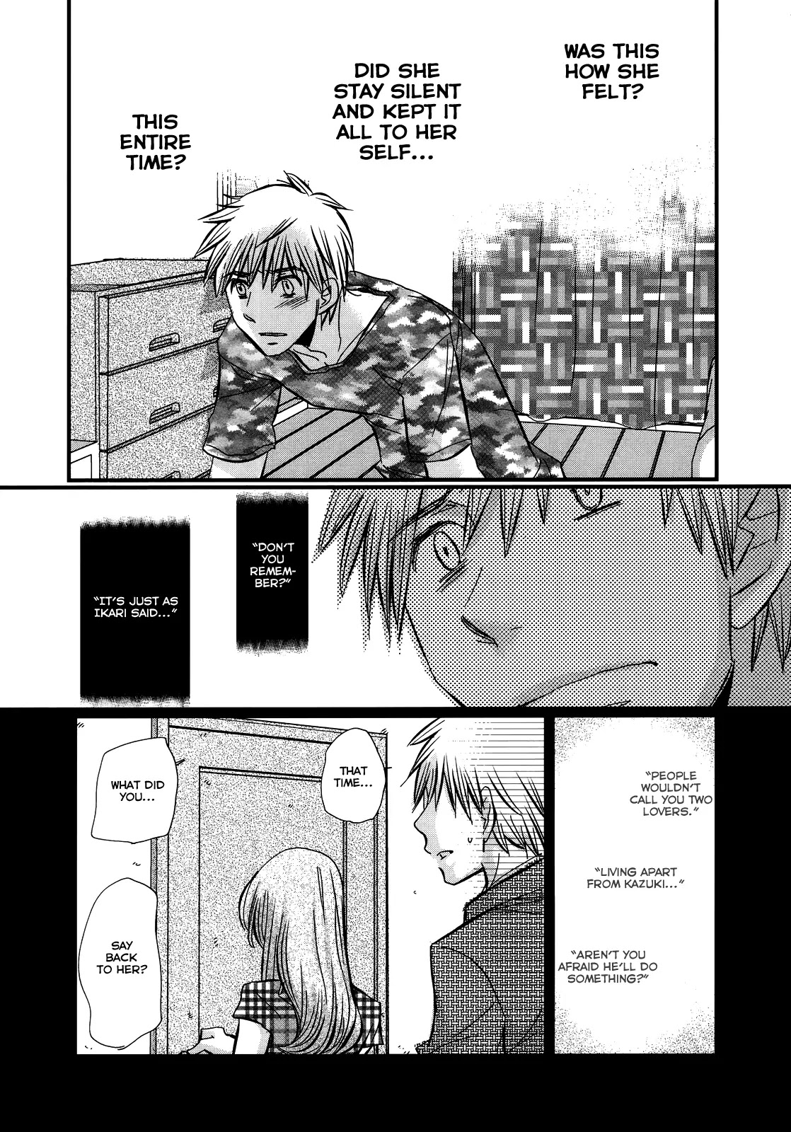 Usotsuki Paradox Chapter 36 page 17 - Chapter 36: A Sit Down Phone Conversation, Was there any Feelings in it, Don't waste time for a place that Feelings can't reach