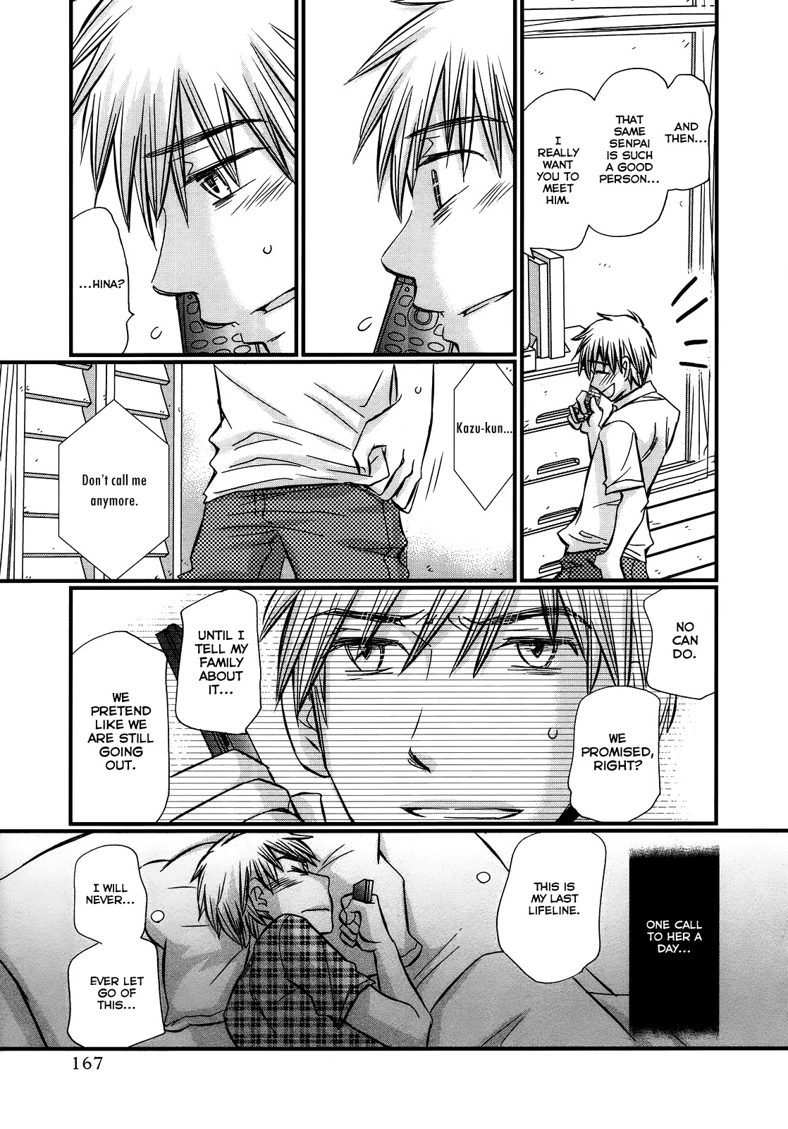 Usotsuki Paradox Chapter 36 page 6 - Chapter 36: A Sit Down Phone Conversation, Was there any Feelings in it, Don't waste time for a place that Feelings can't reach