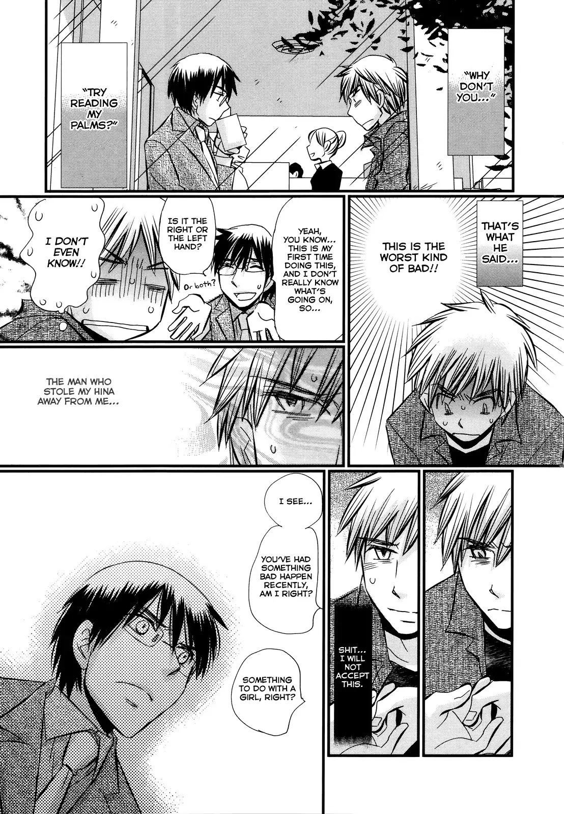 Usotsuki Paradox Chapter 39 page 10 - Chapter 39 : A Thief, A False Fortune Teller, All in one Cafe