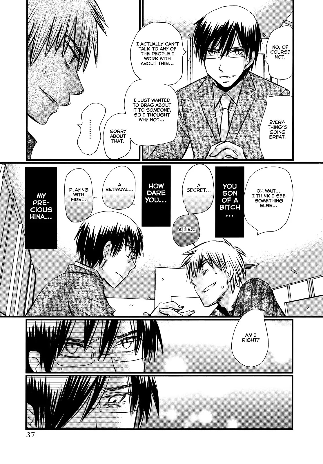 Usotsuki Paradox Chapter 39 page 12 - Chapter 39 : A Thief, A False Fortune Teller, All in one Cafe