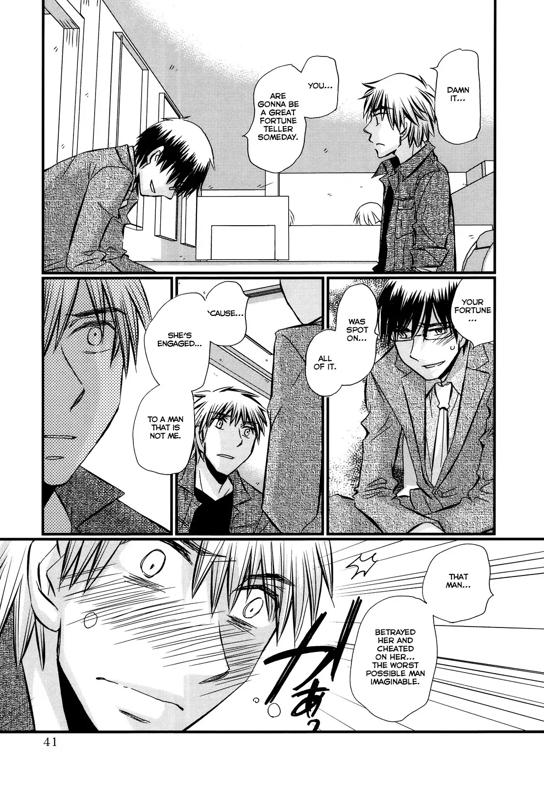 Usotsuki Paradox Chapter 39 page 16 - Chapter 39 : A Thief, A False Fortune Teller, All in one Cafe