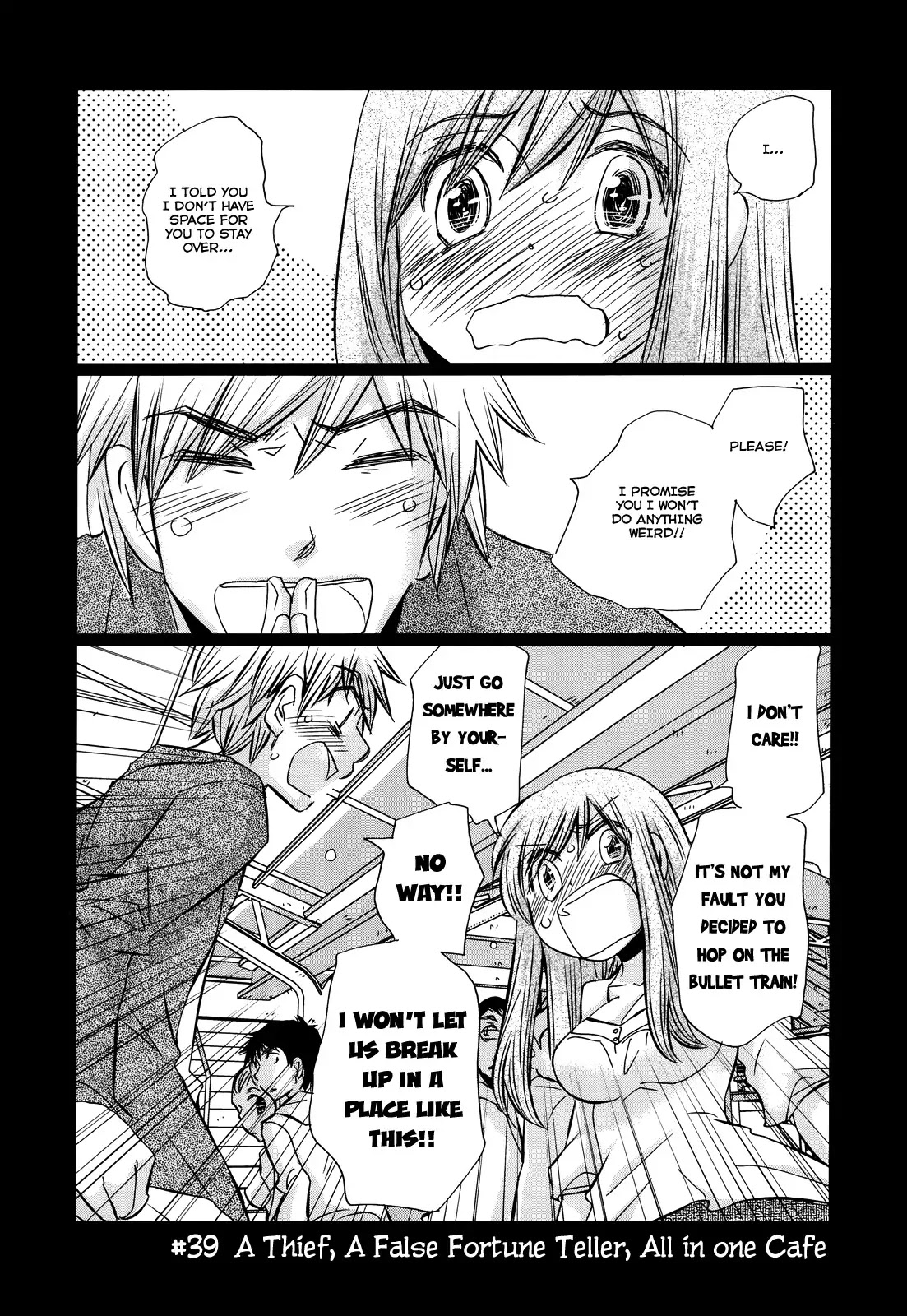 Usotsuki Paradox Chapter 39 page 2 - Chapter 39 : A Thief, A False Fortune Teller, All in one Cafe