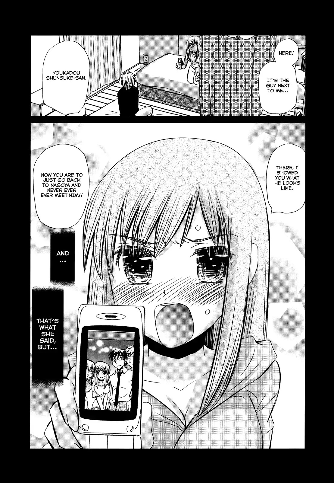 Usotsuki Paradox Chapter 39 page 6 - Chapter 39 : A Thief, A False Fortune Teller, All in one Cafe