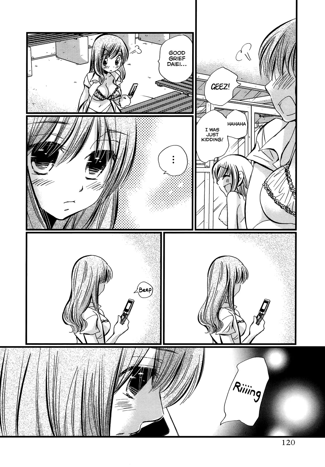 Usotsuki Paradox Chapter 4 page 18 - Chapter 4: Avoid the Batter, Epic Fail, Player Substitution?