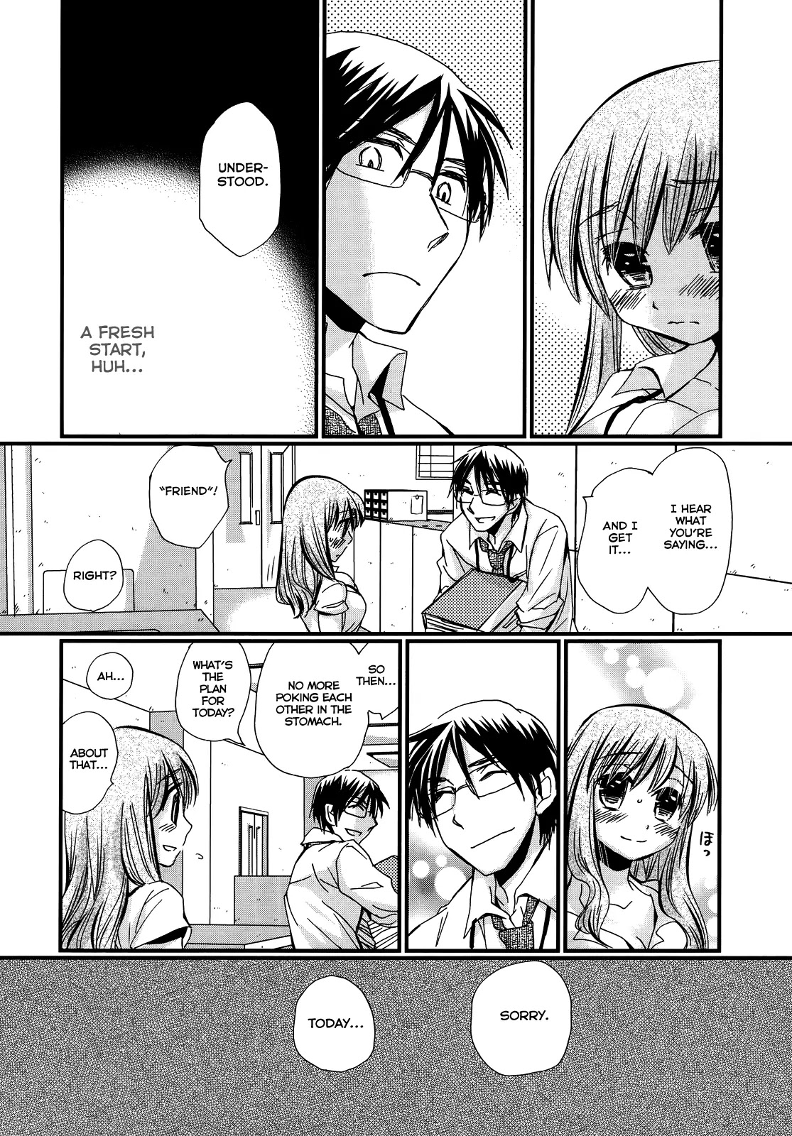 Usotsuki Paradox Chapter 4 page 7 - Chapter 4: Avoid the Batter, Epic Fail, Player Substitution?