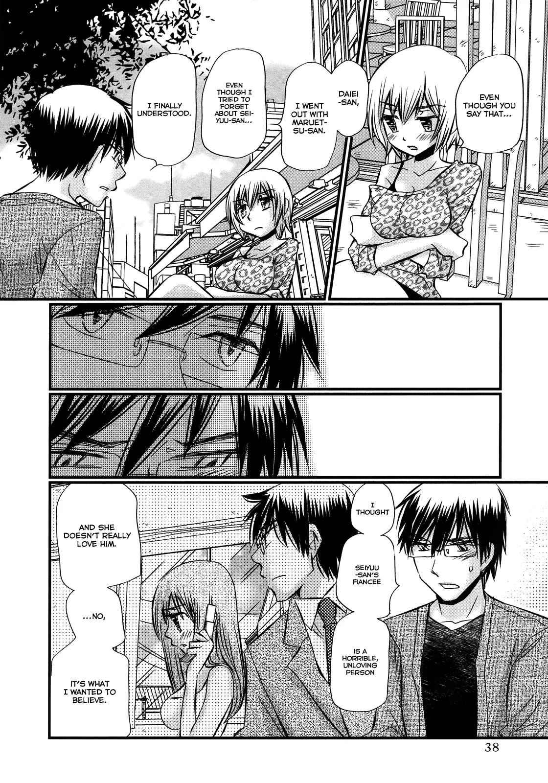 Usotsuki Paradox Chapter 48 page 13 - Chapter 48: Put Everything Out There, Right Here Right Now, Nice and Simple