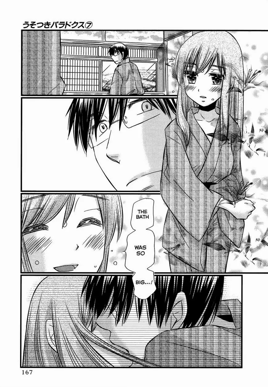 Usotsuki Paradox Chapter 54 page 10 - Chapter 54: Bump Into Each Other, Let Each Other Have it, Determination