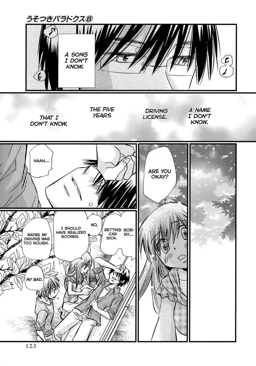 Usotsuki Paradox Chapter 62 page 10 - Chapter 62: Doable Things Because of Three People, Undoable Things Because of Three People, Things Made by Three People