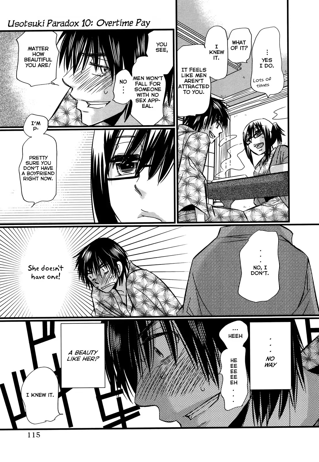 Usotsuki Paradox Chapter 74.5 page 18 - Chapter 74.5: Overtime Pay 10 Ikari Mai's Case