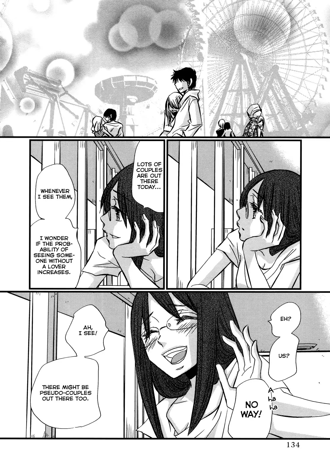 Usotsuki Paradox Chapter 74.6 page 13 - Chapter 74.6: Overtime Pay 11 Maruetsu Mio's Case
